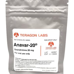 Anavar-20 (Oxanadrone) 20mg/tablet 50ct